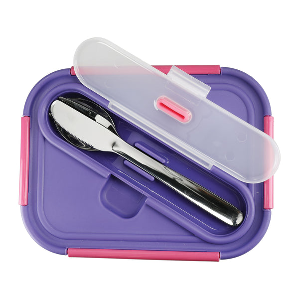 Built Active Glass 900ml Lunch Box with Cutlery image 12