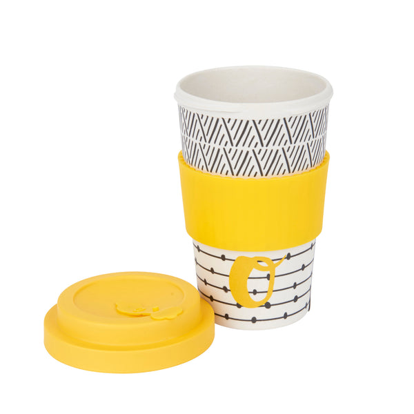 KitchenCraft 410ml Bamboo A to Z Letter 