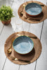 Mikasa Leaf & Geometric Stoneware Bowl, 21 cm