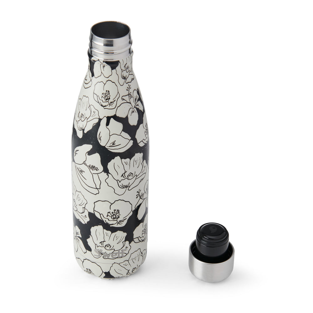 S'well Charcoal Bloom Bottle, 500ml