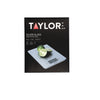 Taylor Pro Glass Digital 5Kg Kitchen Scales - Silver image 4