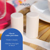 Mikasa Chalk Porcelain Salt & Pepper Shakers, 8cm, White image 7