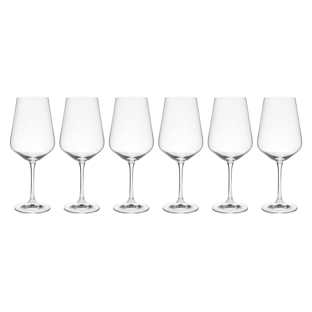 Mikasa Hospitality Vine Red Wine Glasses, 500 ml, Set of 6 image 1