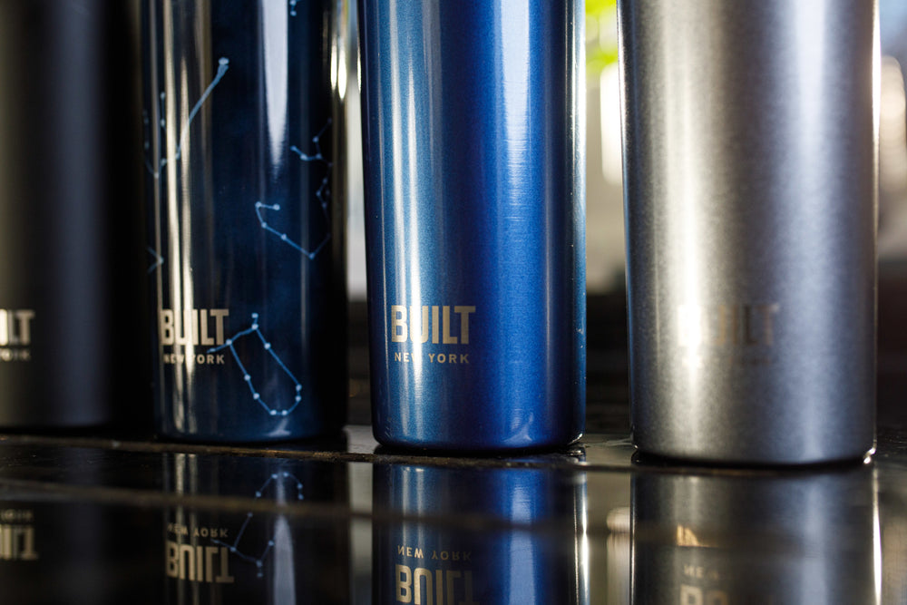 Built Perfect Seal 540ml Midnight Blue Hydration Bottle