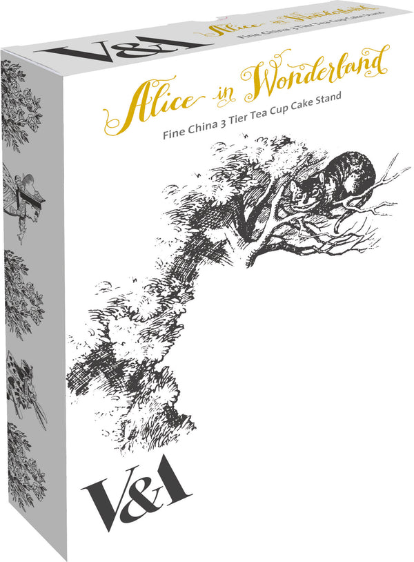 Victoria And Albert Alice In Wonderland 3 Tier Cake Stand image 3