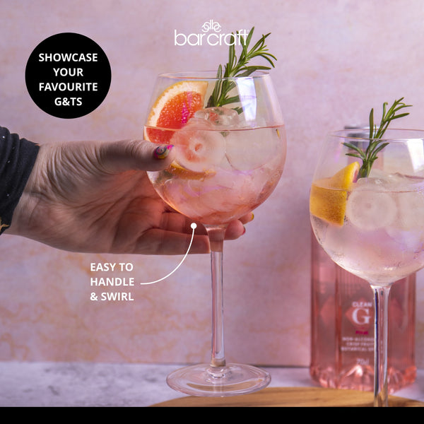 BarCraft Set of Two Iridescent Gin Glasses image 10