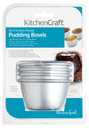 KitchenCraft Set of Four Mini Pudding Moulds, 7.5cm image 3