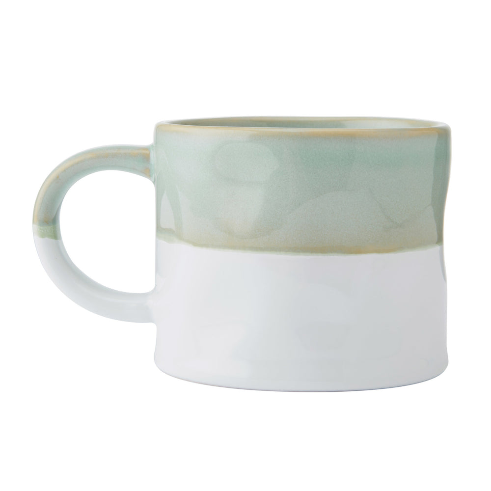 Mikasa Ombre Green and White Mug, 350ML