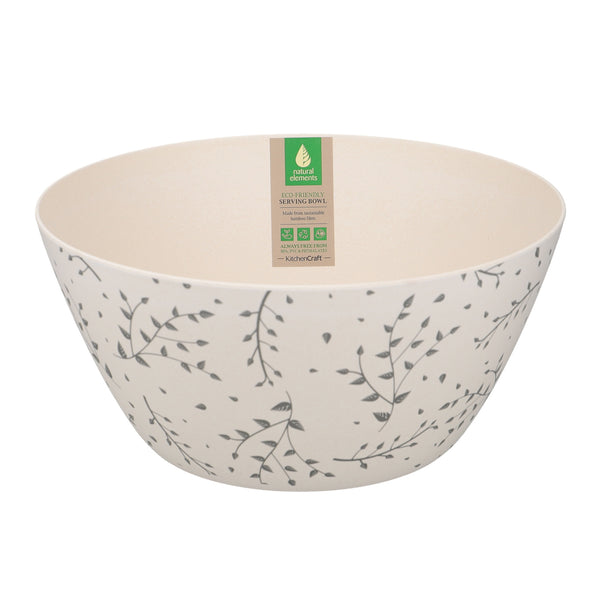 Natural Elements Recycled Plastic Salad Bowl - 25cm image 4
