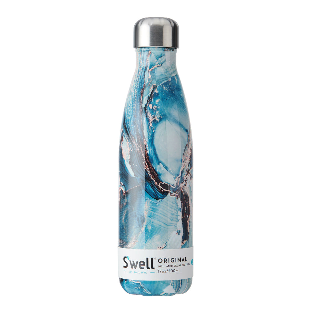 S'well Ocean Marble Stainless Steel Water Bottle, 500ml