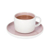 Set of 4 Maxwell & Williams Tint 250ml Teacups And Saucers Rose