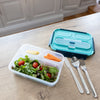 Built Retro 1 Litre Lunch Box with Cutlery