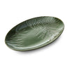 Mikasa Jardin Stoneware Oval Serving Platter, 36cm, Green image 3