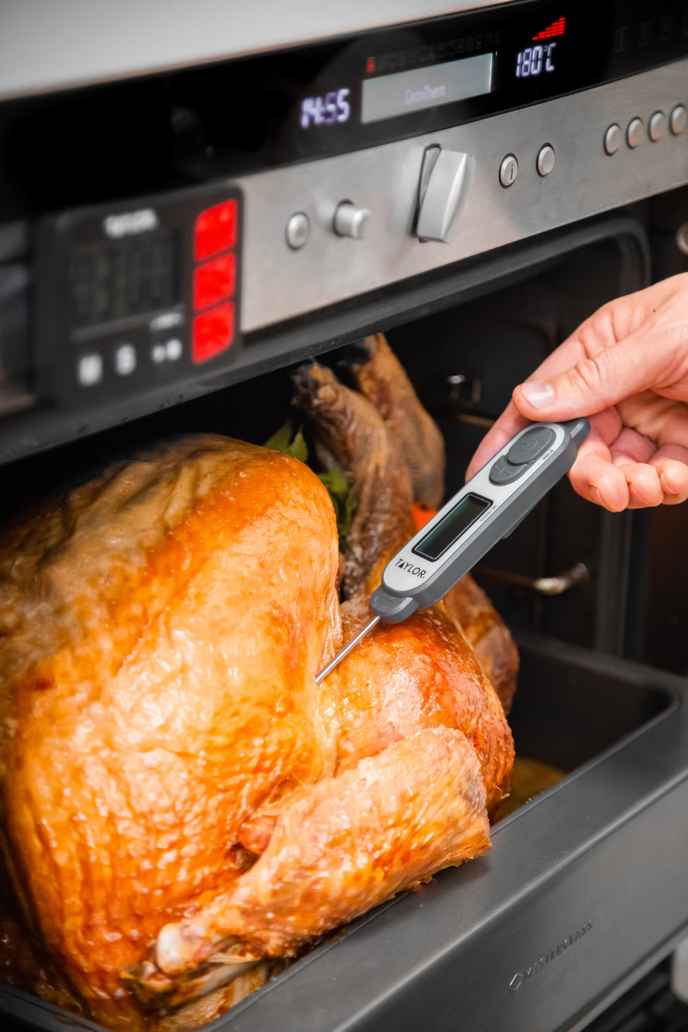 Taylor Pro Ultra-Fast Waterproof Meat Thermometer Probe, Plastic / Stainless Steel