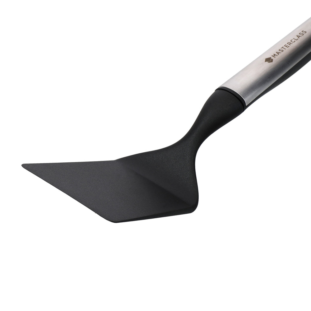 MasterClass Soft Grip Stainless Steel Short Turner - 30 cm