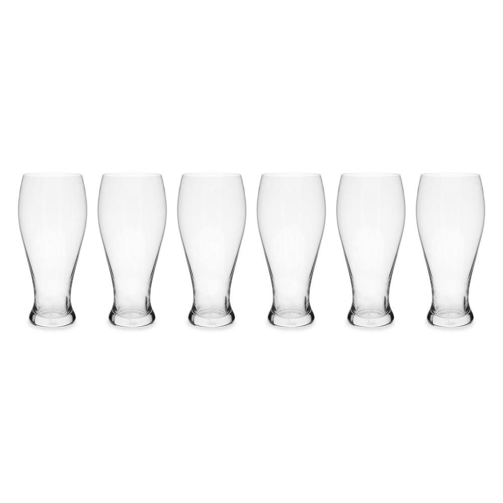 Mikasa Hospitality Hops Beer Pint Glasses, 500 ml, Set of 6 image 1