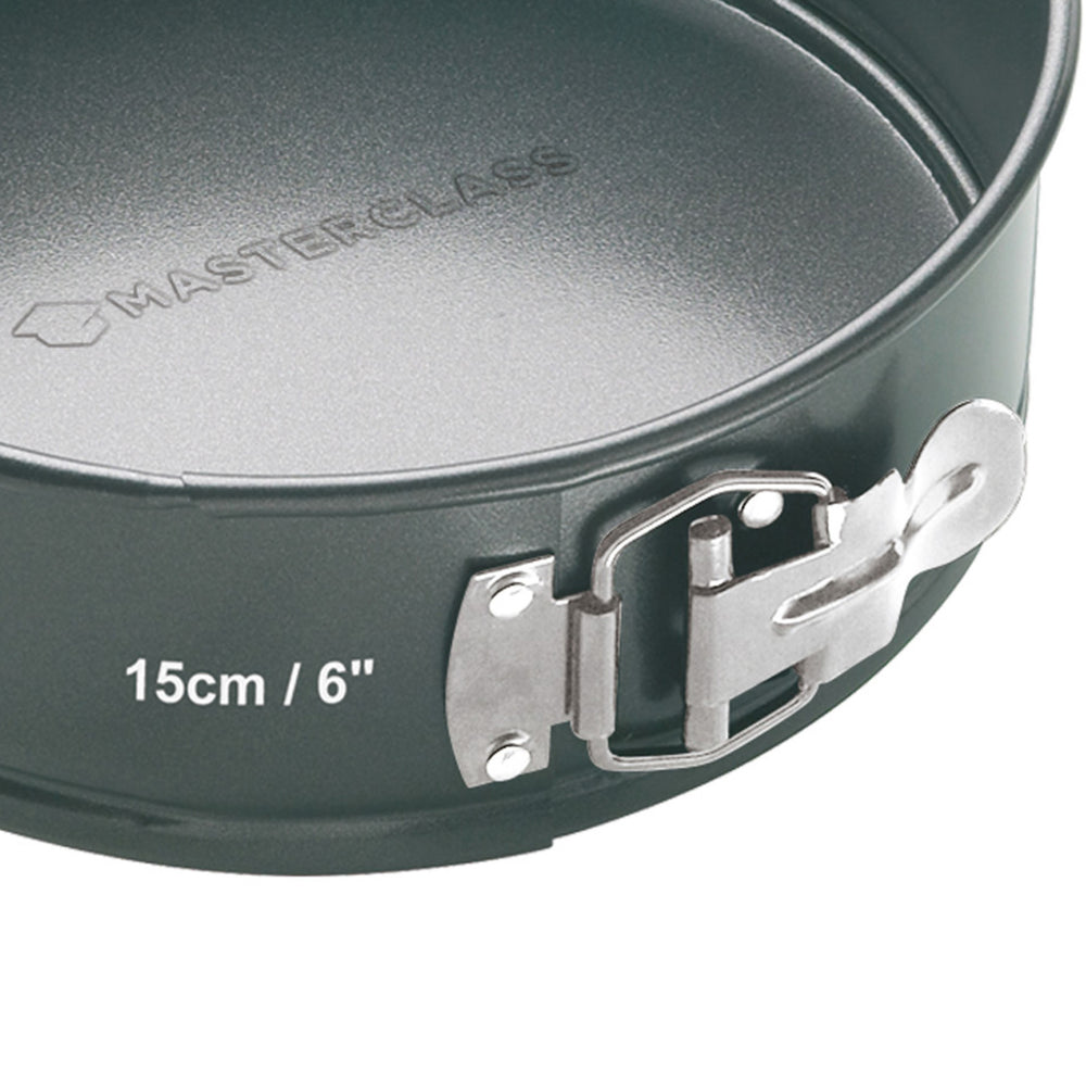 MasterClass Non-Stick Loose Base Springform Cake Pan, 15cm