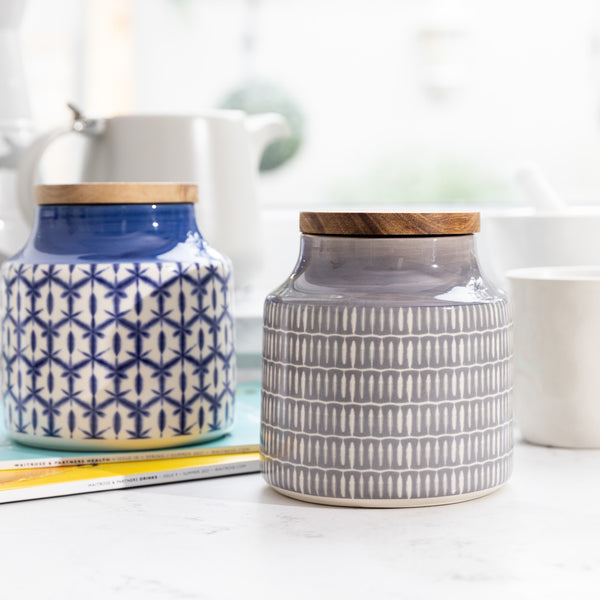 Mikasa Drift Storage Jar Grey image 7