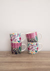 KitchenCraft Exotic Floral Mugs - Set of 4 image 2