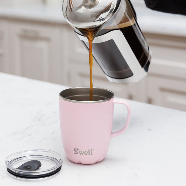 S'well Pink Topaz Mug with Handle, 350ml image 6