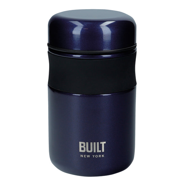 2pc Midnight Blue On-the-Go Lunch Set with Perfect Seal 540ml Hydration Bottle and 490ml Food Flask image 2