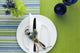 KitchenCraft Woven Green Stripe Placemat