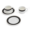 Mikasa Luxe Deco China Tea Cups and Saucers, Set of 2, 200ml image 3