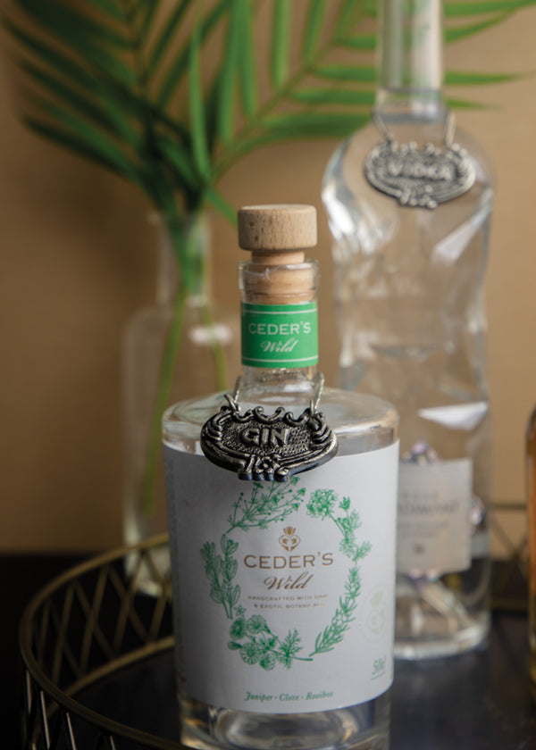 BarCraft Decanter Labels Set in Gift Box image 6