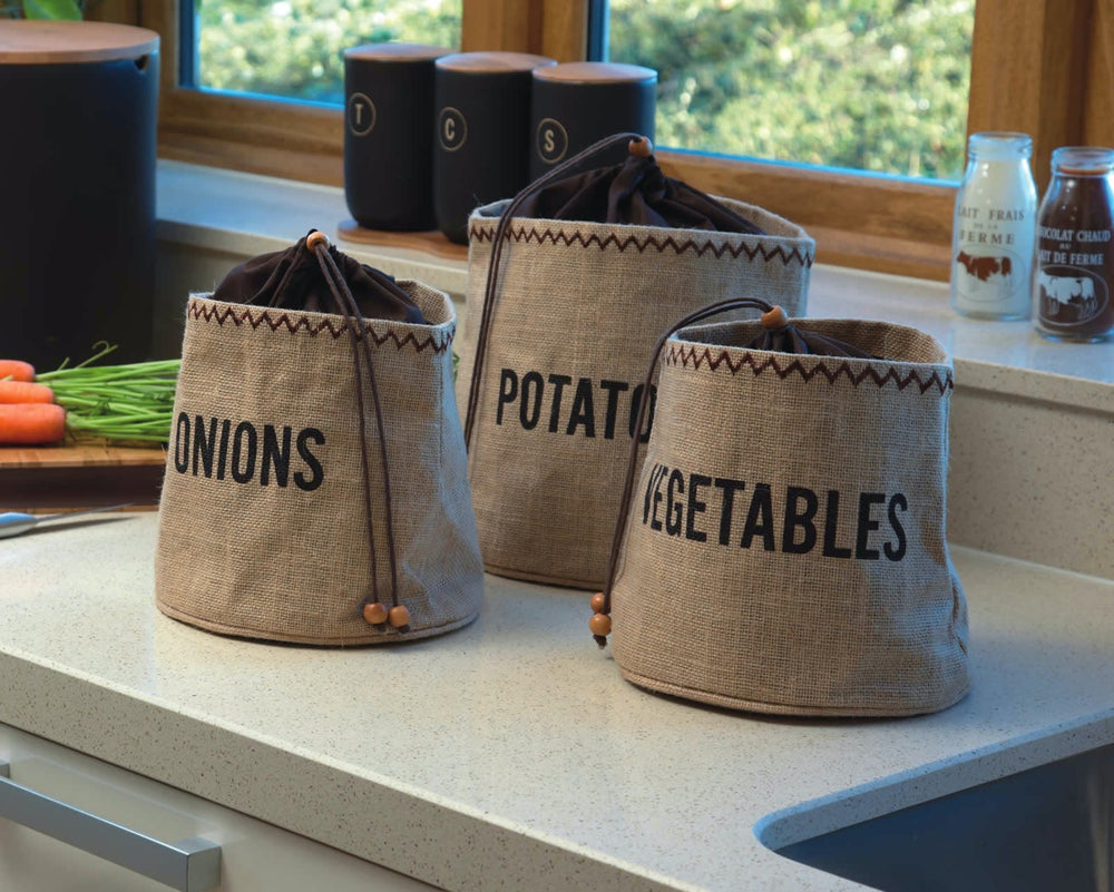 Natural Elements Onion Jute Sack