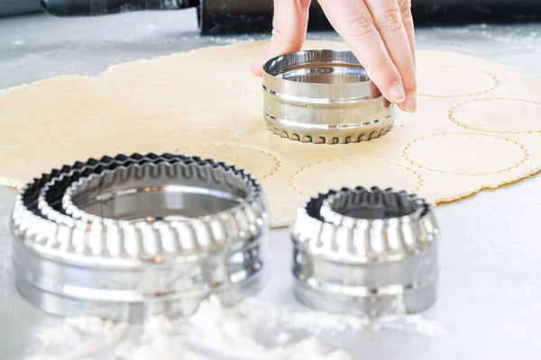 KitchenCraft Set of Six Double Edged Biscuit / Pastry Cutters image 2