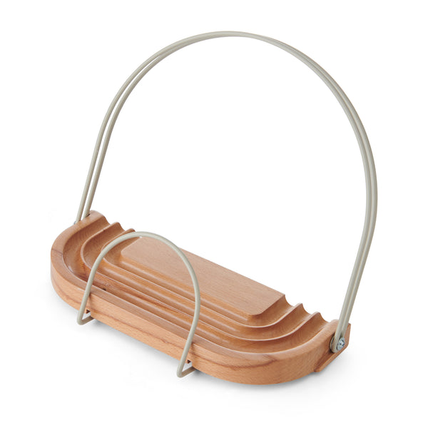 KitchenCraft Idilica Beechwood Cookbook / Tablet Stand image 3