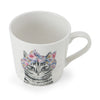 Mikasa Tipperleyhill Cat Print Porcelain Mug, 380ml image 3