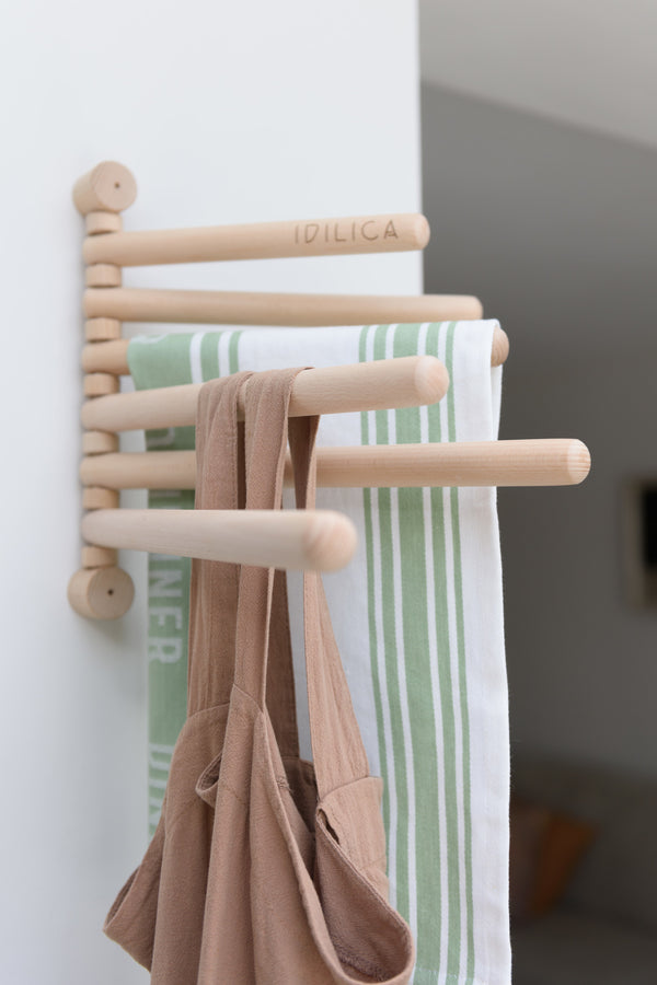KitchenCraft Idilica Beechwood Wall Rack image 2