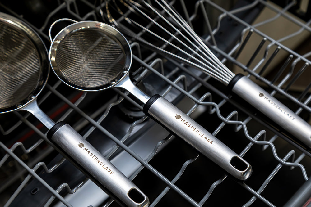 MasterClass Soft Grip Stainless Steel Sieve - 8 cm