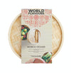KitchenCraft World of Flavours Oriental Medium Two Tier Bamboo Steamer and Lid image 3