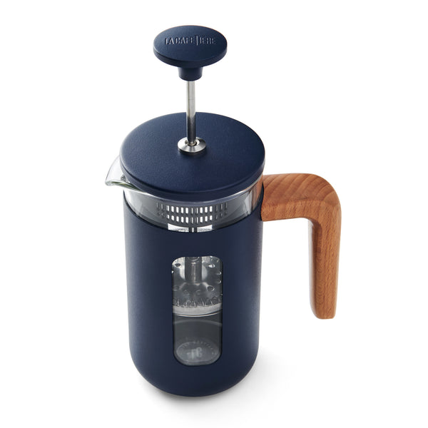 La Cafetière Pisa 3-Cup Cafetière, Navy image 5