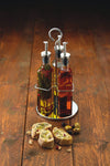 KitchenCraft World of Flavours Italian 3 Bottle Glass Oil and Vinegar Set image 2
