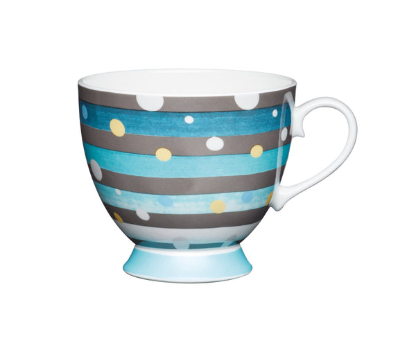KitchenCraft China Spot Stripe Mug image 7