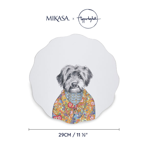 Mikasa x Tipperleyhill Scallop-Shaped Placemats, Set of 4, 29cm image 8