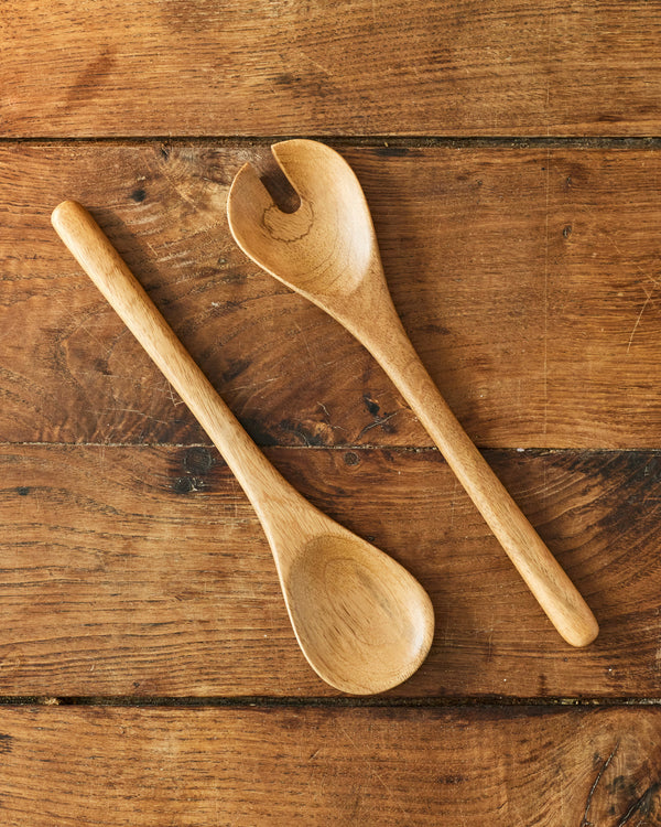 Jamie Oliver Big Love Serving Spoon Set, Mango Wood, Set of 2 image 7