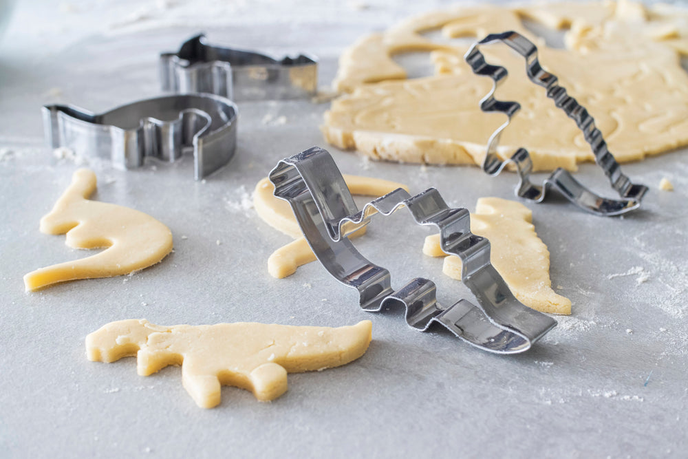 Let's Make Set of 4 Dinosaur Cookie Cutters
