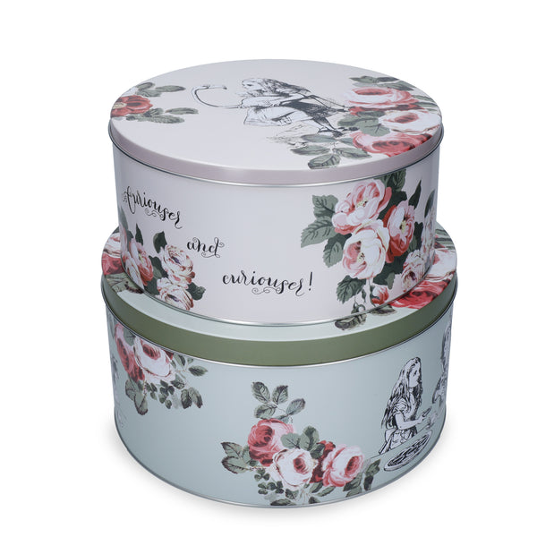Mikasa and the V&A Alice In Wonderland Cake Tins, Set of 2 image 3