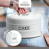 Living Nostalgia French Grey Domed Cake Tin image 9