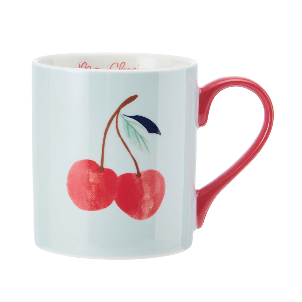 Mikasa Cherry Straight-Sided Porcelain Mug, 280ml image 1