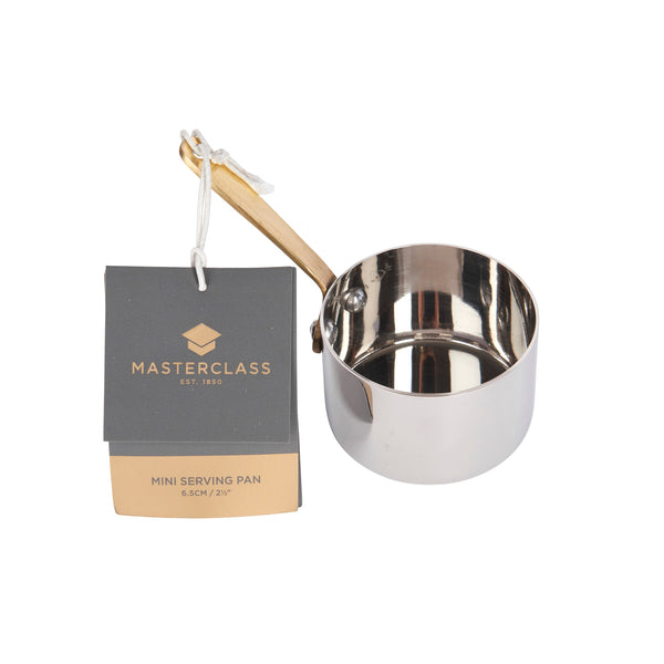 MasterClass Stainless Steel 6.5cm Serving Saucepan image 4
