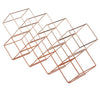 BarCraft Stackable Copper Finish Wine Rack image 3