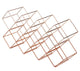 BarCraft Stackable Copper Finish Wine Rack