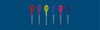 Colourworks Brights Navy Silicone-Headed Slotted Spoon image 7