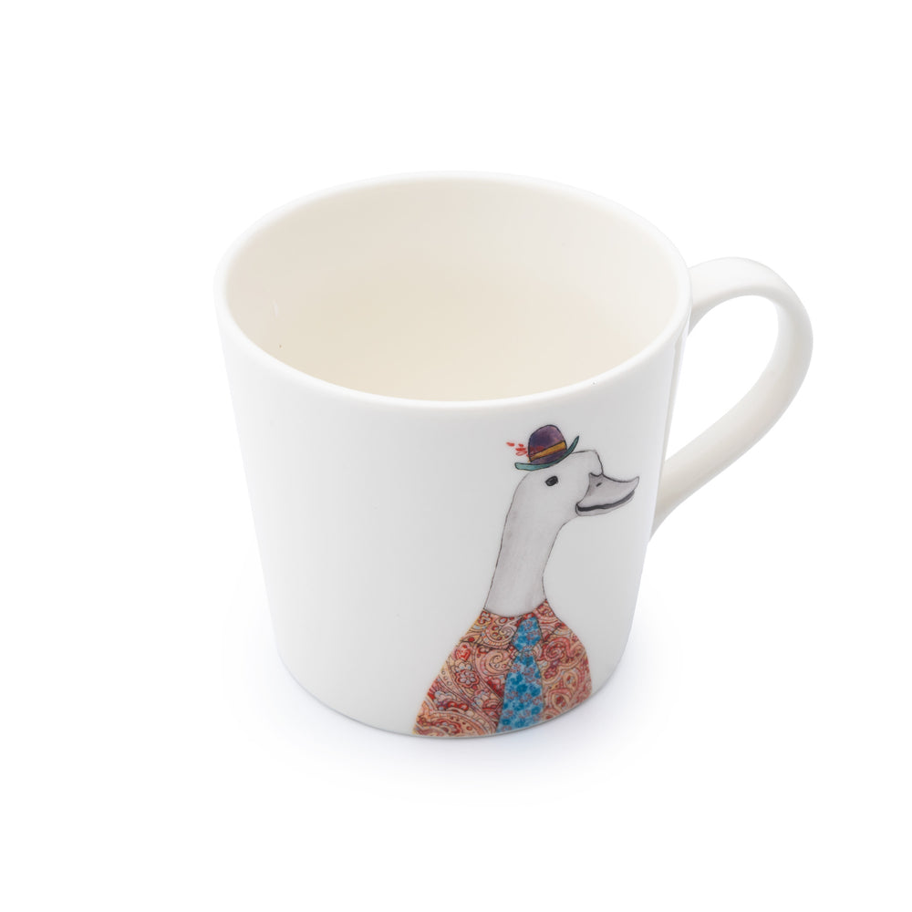 Mikasa Tipperleyhill Duck Fine China Mug, 13 x 9 x 9CM, 380ML