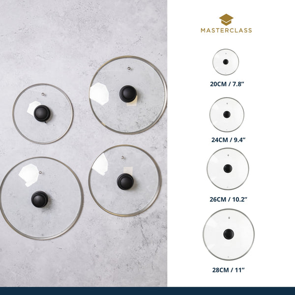 MasterClass Glass Saucepan Lid, 24cm image 6